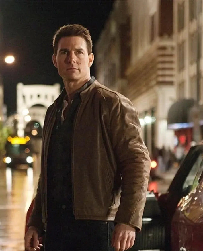 Tom Cruise Jack Reacher Leather Jacket