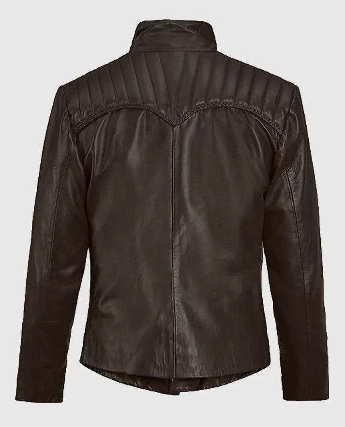 Tom Riley Da Vinci's Demons Leather Brown Jacket