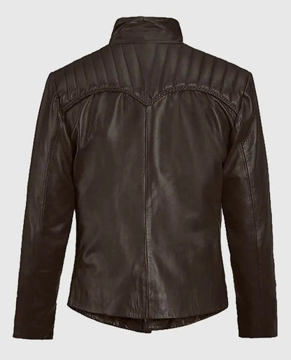 Tom Riley Da Vinci's Demons Leather Brown Jacket