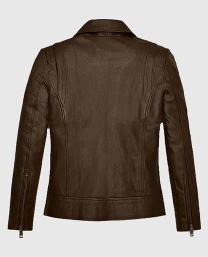 True Detective Rachel McAdams Leather Brown Jacket