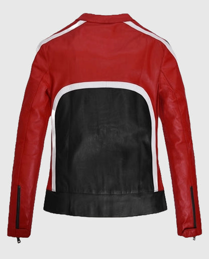 Ursula Corbero Money Heist TV Show Tokyo Leather Jacket