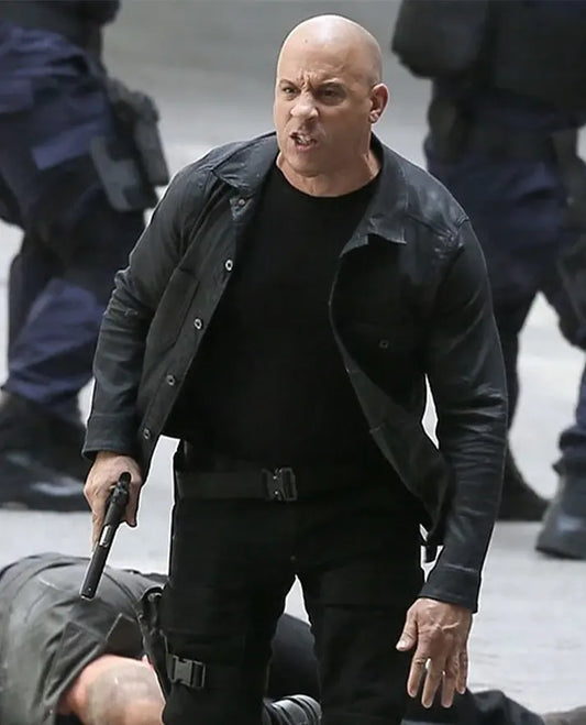 Vin Diesel Fast and Furious 8 Leather Jacket
