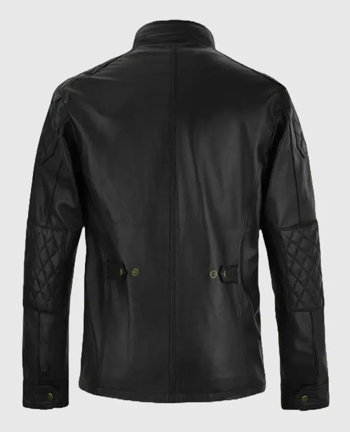Vin Diesel Leather Black Jacket