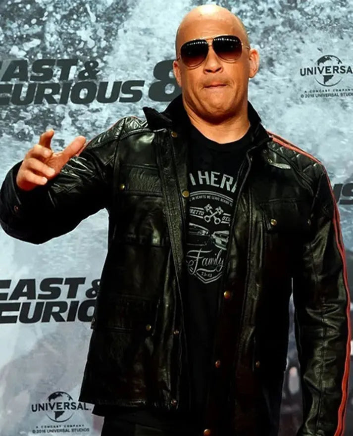Vin Diesel Leather Jacket