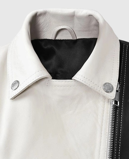 Women's Moto Twister Biker Leather Jacket