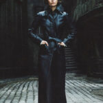 Katherine Waterston Fantastic Beasts Leather Long Coat